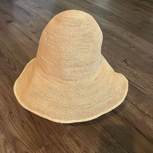 Janessa Leone Tegan raffia hat - Picture 2 of 3